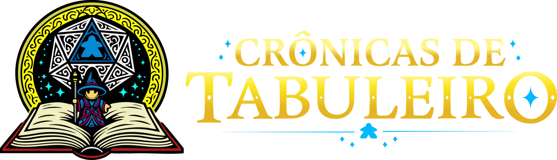 logo cronicas de tabuleiro dourado